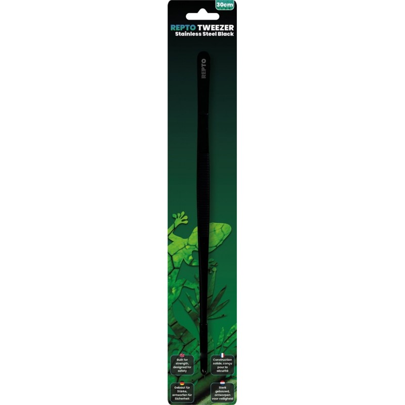 PINZA ACCIAIO INOX NERO CM 30