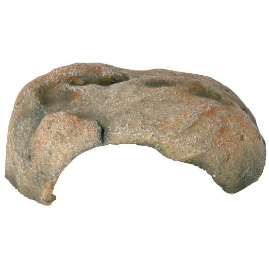 GROTTA IN RESINA FINTO SASSO 24X8X17 CM