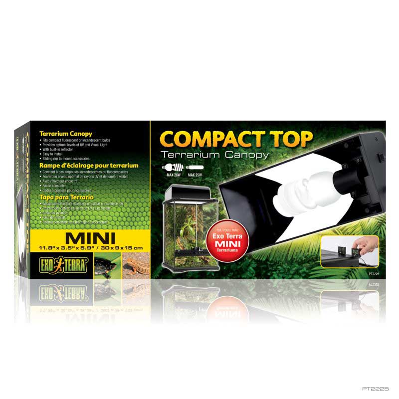 PLAFONIERA COMPACT FLUORESCENT TERRARIUM CANOPY 30X9X15
