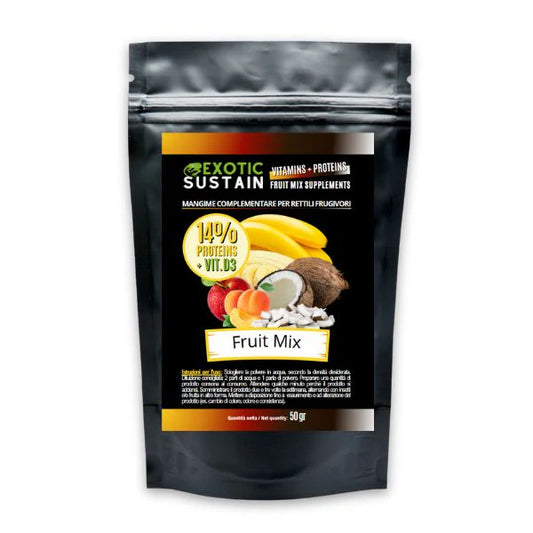 FRUIT MIX SUPPLEMENTS  14 % PROTEINES + VIT. D3 - GUSTO MIXFRUIT CON ALBICOCCA