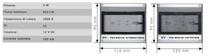 SKYLIGHT SET TINY 2H 1 LAMPADA