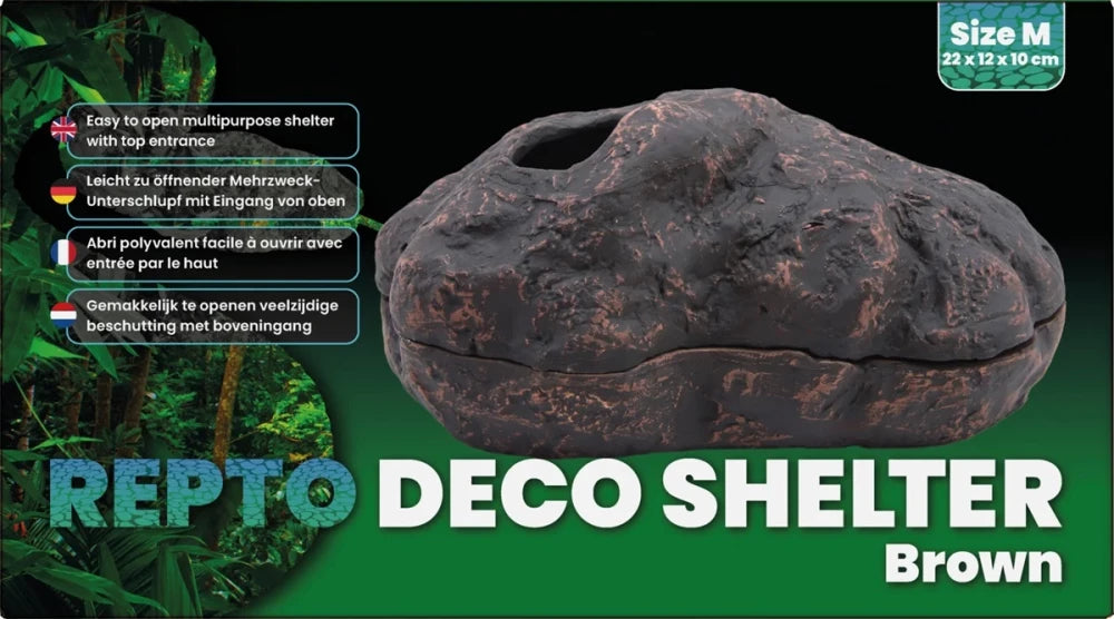 TANA UMIDA - REPTO DECO SHELTER MARRONE M