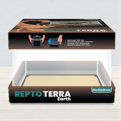 TERRARIO REPTO TERRA EARTH 30X30X20