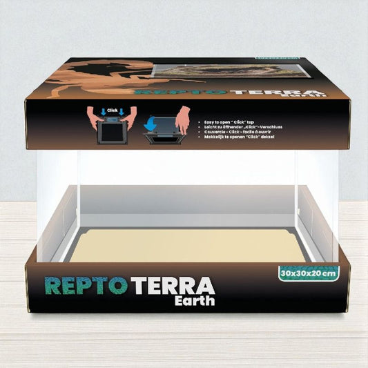 TERRARIO REPTO TERRA EARTH 30X30X20