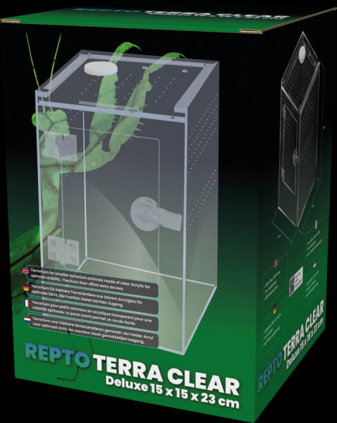TERRARIO IN ACRILICO REPTO CLEAR DELUXE