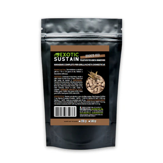 CRICKETS FEED | PELLETTATO PER GRILLI GR 200