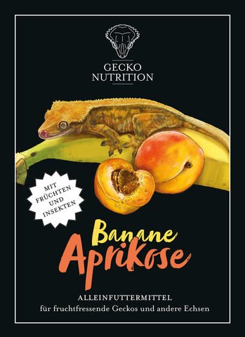 Gecko Nutrition Banana e Albicocca 100gr