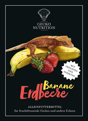 Gecko Nutrition Banana e Fragola 50gr
