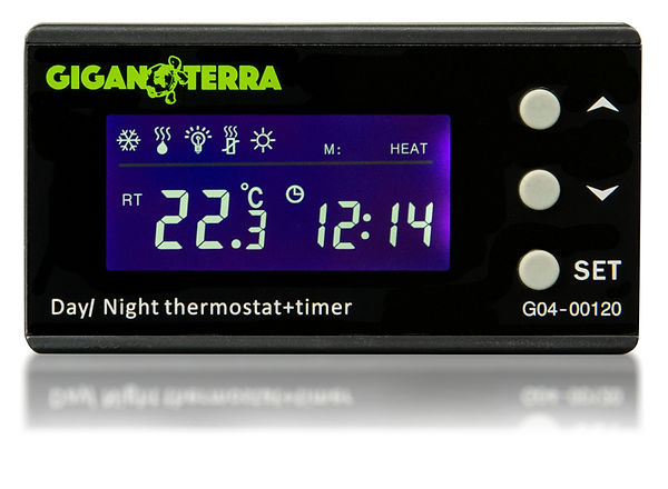 Termostato digitale Giorno/Notte con timer